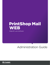 OBJECTIF LUNE PrintShop Mail Web 7.1 User guide