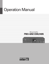 Inter-m PMU240N Owner's manual
