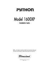 Python Hornet 563T Installation guide