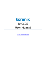 Korenix JetCard5400 User manual