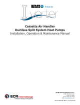 EMI Cassette Air Handler Ductless Split System Heat Pumps Installation & Operation Manual