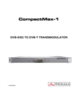 Promax CompactMax-1 User manual