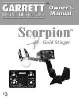 GARRETT Scorpion Gold Stinger® Owner's manual