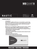 MB QUART NAU460 User manual