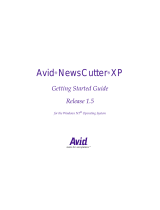 Avid NewsCutter XP 1.5 Windows NT Quick start guide