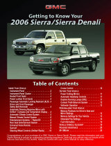 GMC 2006 Sierra 1500 User guide