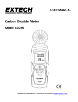 Extech Instruments CO240 User manual