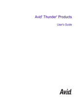 Avid Thunder Thunder 7.1 User guide
