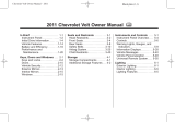 Chevrolet 2011 Owner's manual