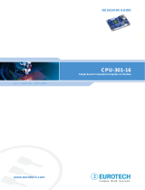 Eurotech CPU-301-16 Owner's manual