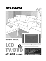 Sylvania 6615LDG Owner's manual