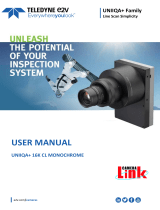 Teledyne e2v UNiiQA+ 16k mono CameraLink User manual