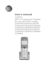 AT&T CL80114 User manual