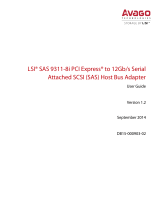 LSI SAS 9311-8i PCI Express to 12Gb/s SAS Host Bus Adapter User guide