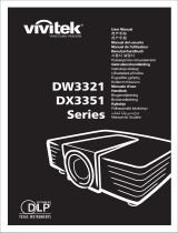 Vivitek DW3321 User manual