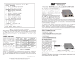 Omnitron Systems Technology iConverter 10/100M User manual