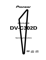 Pioneer DV-C302D Owner's manual