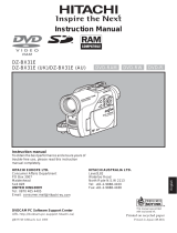 Hitachi DZ-BX31E User manual