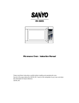 Sanyo EM-S8597V Owner's manual
