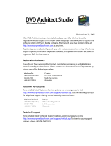 Sony DVD Architect DVD Architect Studio 4.0 Quick start guide