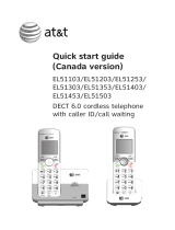 AT&T EL51203 Quick start guide