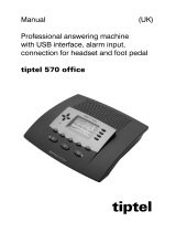 Tiptel 570 Office User manual