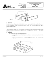 Legrand 19" Drawer Fade, IS-0206 Installation guide