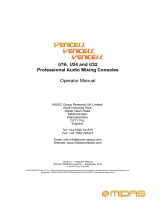 Midas VeniceU24 Owner's manual