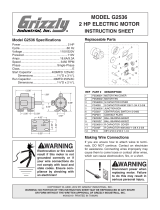 Grizzly G2536 Owner's manual