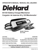 Craftsman DieHard Platinum 6V/12V and Maintainer User manual