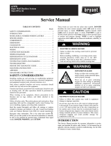 Bryant 619PB User manual