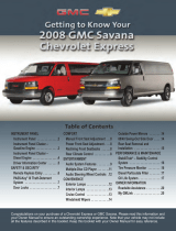 GMC Savana Passenger 2008 User guide