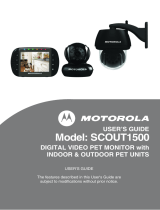 Motorola SCOUT1500 User manual