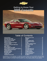 Chevrolet Corvette 2005 User guide