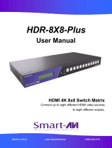 Smart-AVI HDR-8×8-Plus User manual