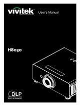 Vivitek H8030 User manual