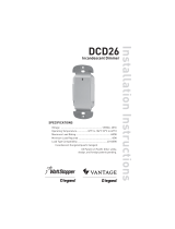 Legrand DCD26 Incandescent Dimmer, Miro Decorator Style Installation guide