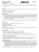 V-ZUG 384 Installation guide