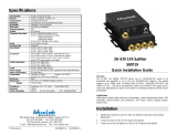 MuxLab3G-SDI 1x4 Splitter