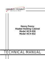 Henny Penny HCH-932 User manual