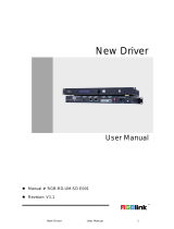 RGBlink New Driver User manual
