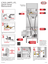 CMA Dishmachines CMA-180-VL-FL Quick Installation Guide