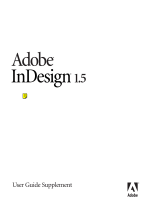 Adobe InDesign 1.5 User guide