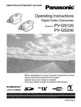 Panasonic PV-GS200PP Owner's manual