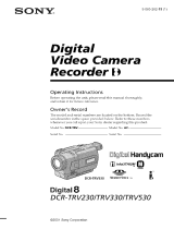 Sony DCR-TRV530 Owner's manual