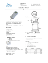 KERN FK 100T User manual