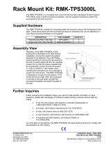Crestron RMK-TPS3000L User manual