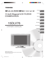 Toshiba 15DLV76 User manual