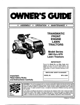 MTD 660 Series Owner's manual