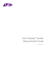 Avid Interplay Transfert 2.7 User guide